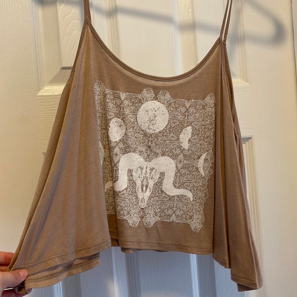 Longhorn Crop Top - Small